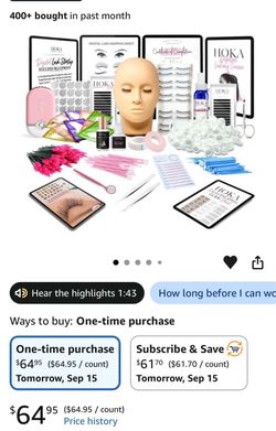 HOKA Lash Extension Starter Kit