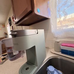 Sage Green Keurig and Coffee pods