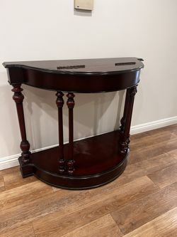 Wooden console