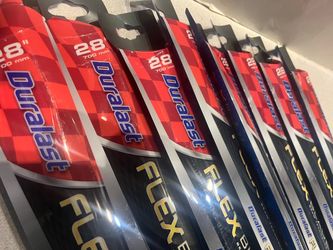 Wholesale Lot of 100 Duralast 28” Flex Blade Beam technology Wiper Blades All brand new premium wiper blades