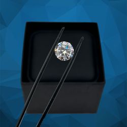 Round Shape Lab-Grown Certified Diamond 