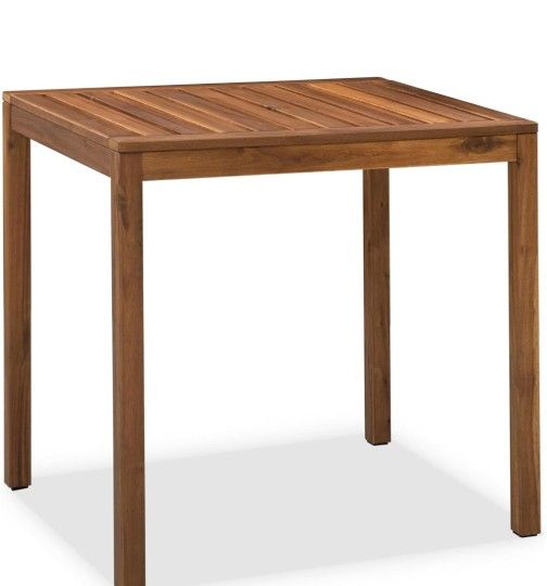 Acacia Slatted Table