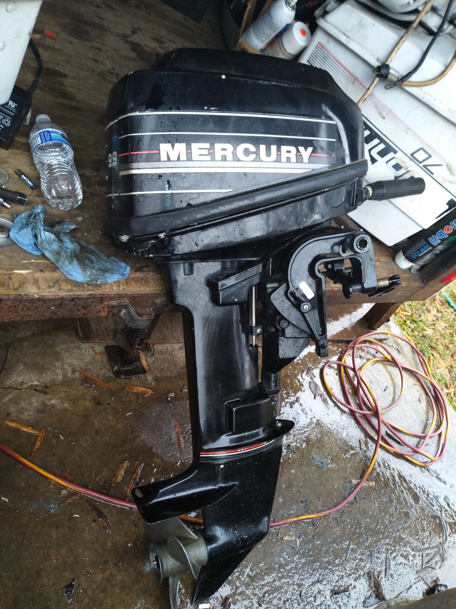 Mercury 9.9hp outboard motor