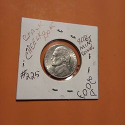 Thomas Jefferson Five Cents. (2003.)"D". DDF/DDr.#225.