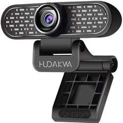 HUDAKWA Webcam with Microphone