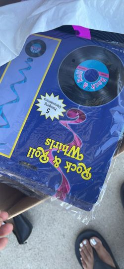Free 50s rock and roll party supplies