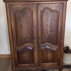 Ethan Allen Cherry Wood Armoar