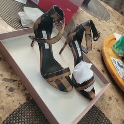 Black And Brown Heel