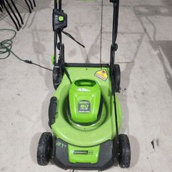Green Works Lawn Mower
