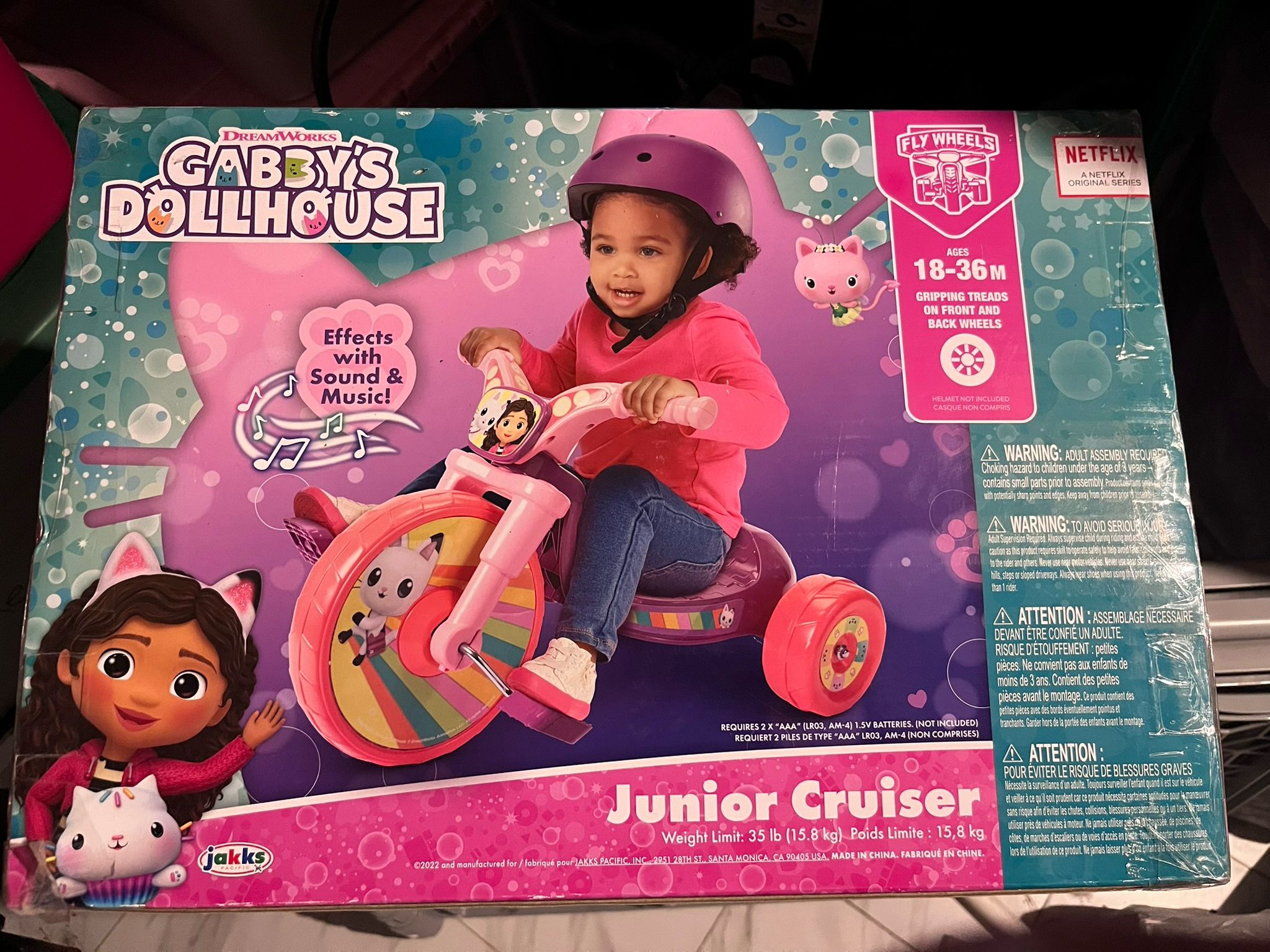 Gabby Clubhouse Tricycle And Toy Set 
