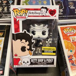 Betty Boop And Pudgy Funko Pop