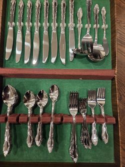 Silverware Service for 8 New Stainless Steel 