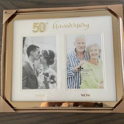 50th Anniversary Gold Frame 