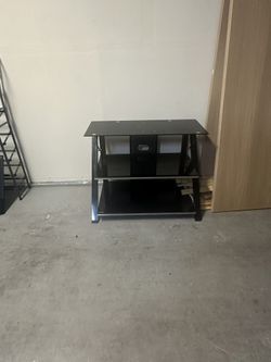 Glass Tv Stand
