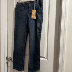 Men’s Ring of Fire Dark Blue Straight Jeans size 31x32