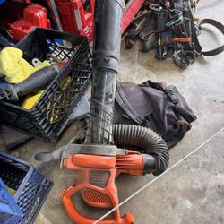 Black And Decker 12 Amp Backpack Leaf Blower 