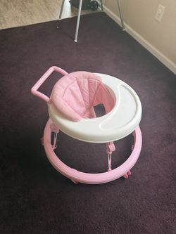 Pink Baby walker