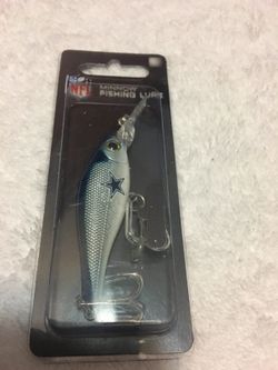 Dallas Cowboys minnow fishing Lure