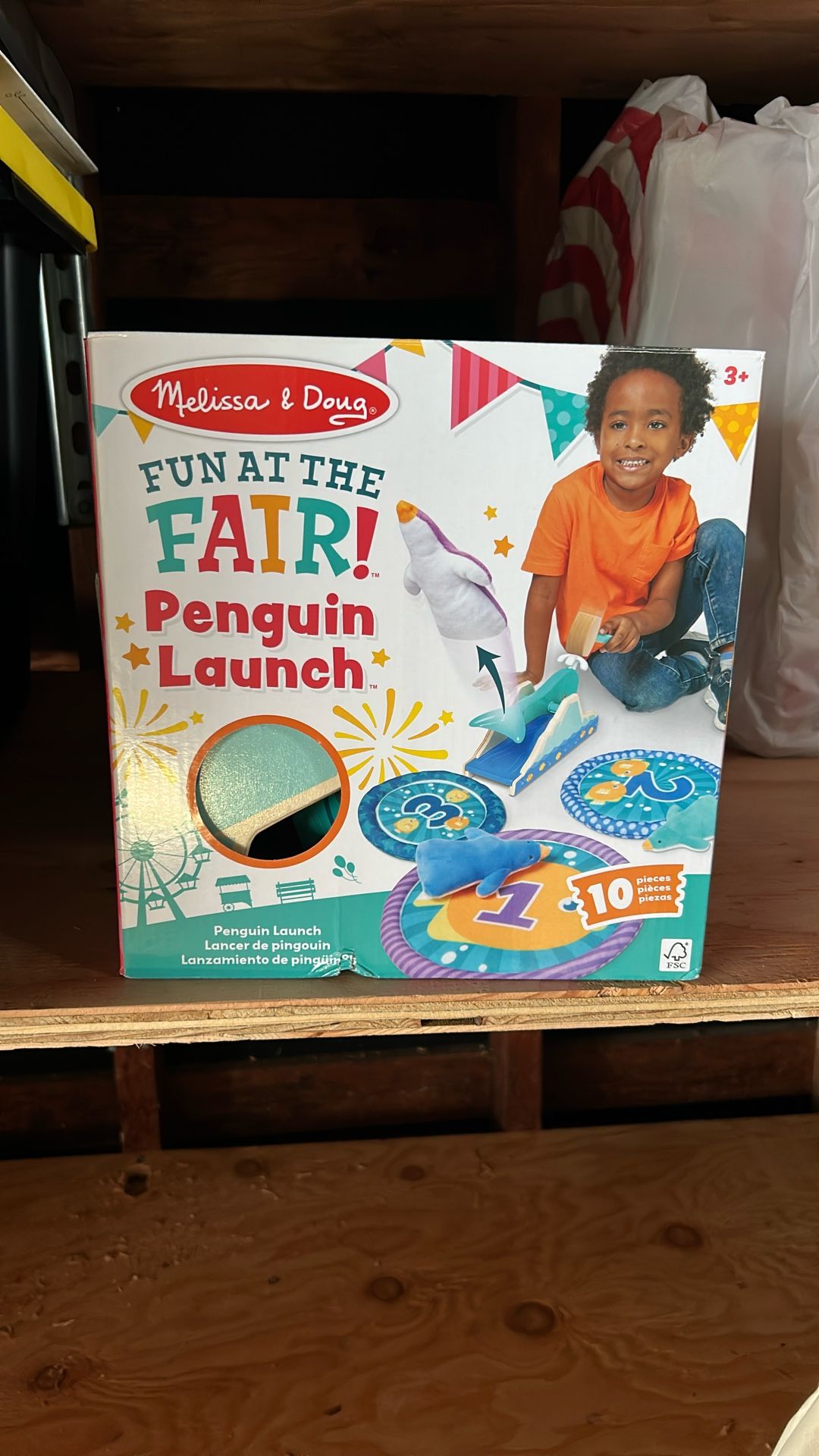 Melissa And Doug Fun At The Fair! Penguin Launch Game