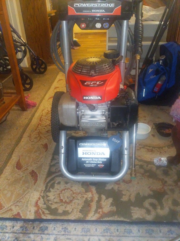 Power Washer Honda 3100 Psi Overhead Cam G C V 190