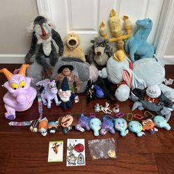 Disney Mix Lot of Plush Toys etc $30 for All