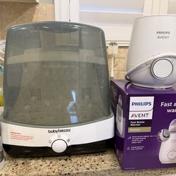 Baby bottler warmer and sanitizer $60