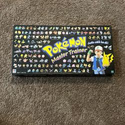 1999 Pokemon Master Trainer Board Game 100% Complete