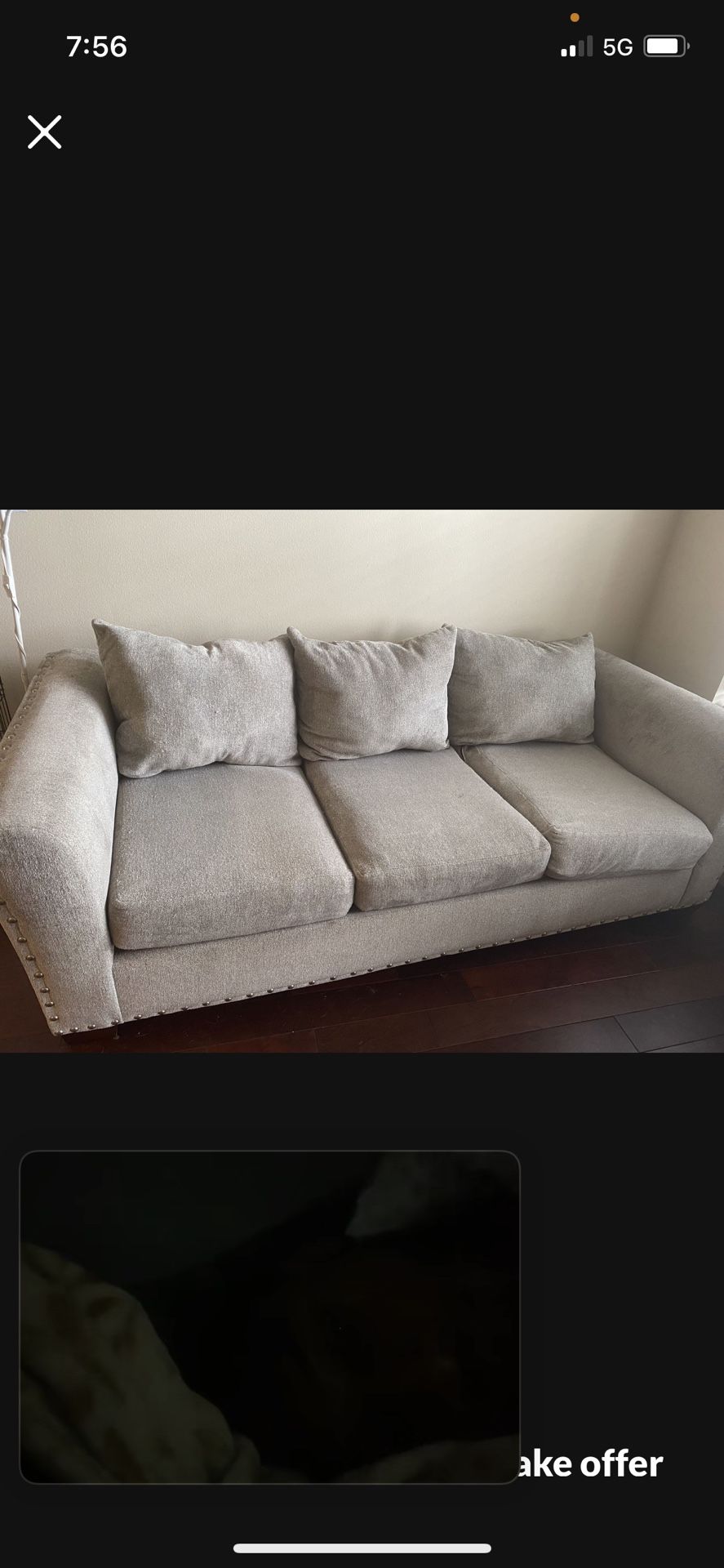 Grey Couch