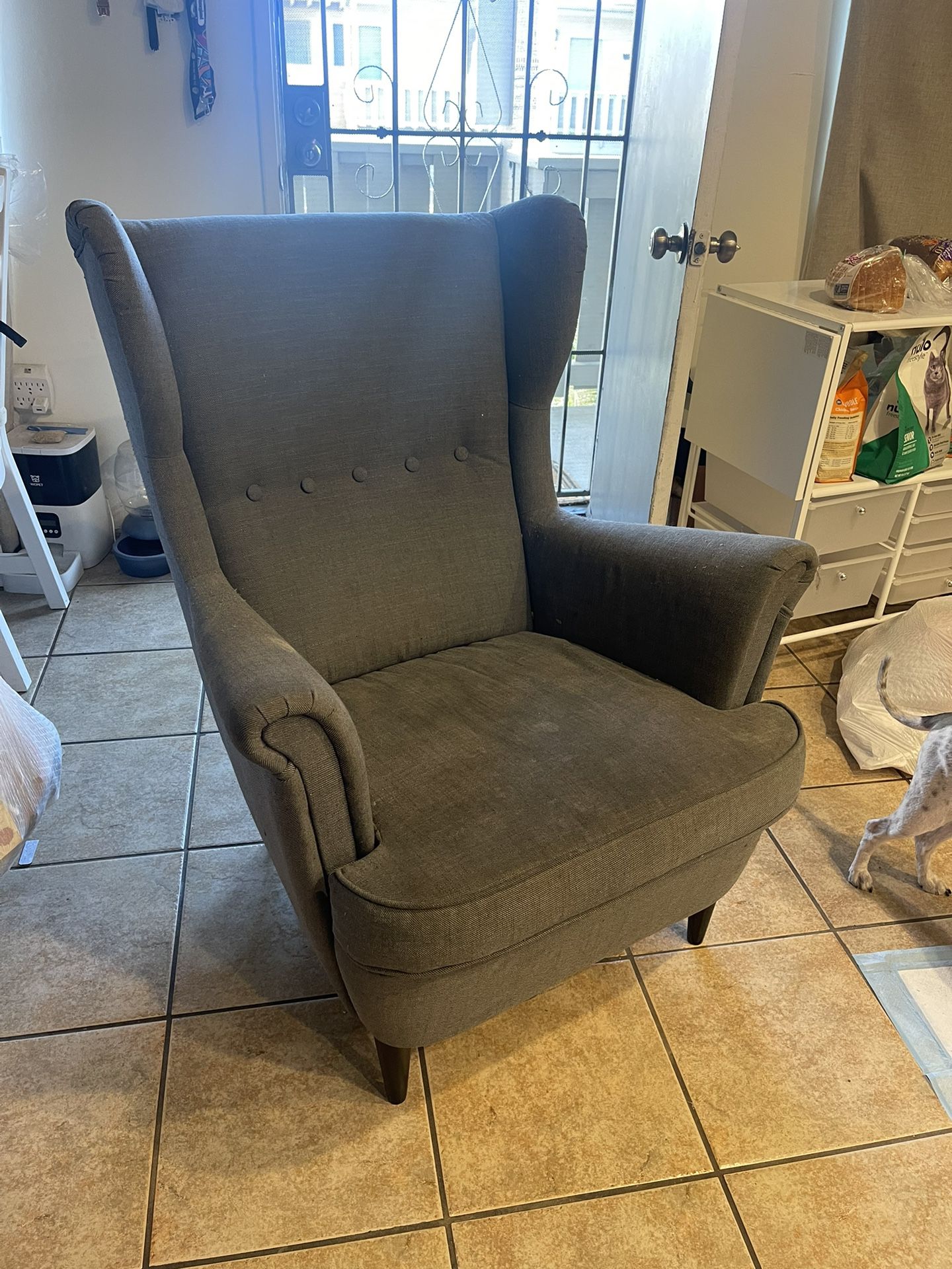 Free IKEA Strandmon chair W/ Ottoman