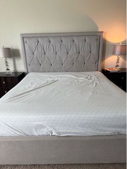 King bedroom frame