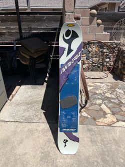 Vintage Santa Cruz Delta snowboard 155 cm