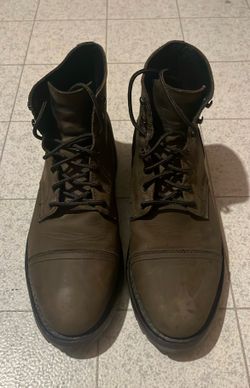 Dark olive matte thursday boot company stormking captain boots (size 10.5)