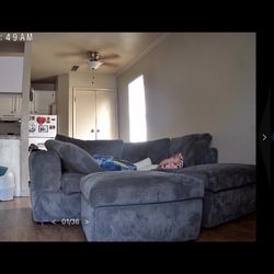 4 piece corduroy sectional