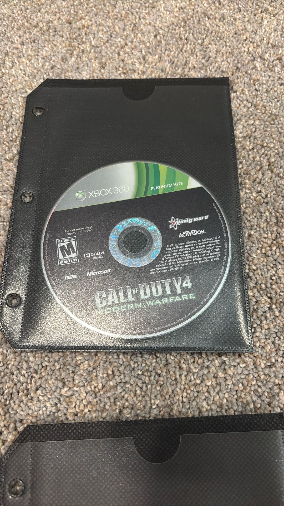 Call Of Duty Modern Warfare Xbox 360