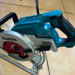 Makita 36volt Skill Saw Brushless 7 1/4  Tool Only 