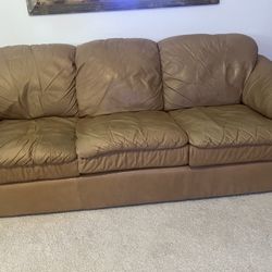 Leather Sofa And Loveseat