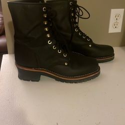 Women’s Georgia Logger Boots Size 9
