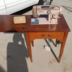 White Sewing Machine