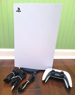Sony PlayStation 5 Console with Controller and Cables