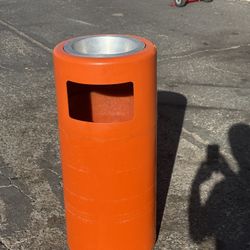 Trashcan With Ashtray -$20