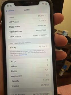 Iphone XR（No esim accept ）