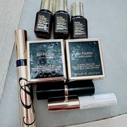 Estee Lauder advanced night repair serum /mascara/lipstick /face cream bundle /