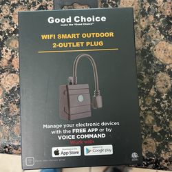 Wifi Smart Outdoor Outlet Plug
