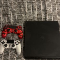 PS4 with 2 Controllers 