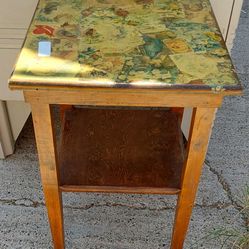 Antique End Table 