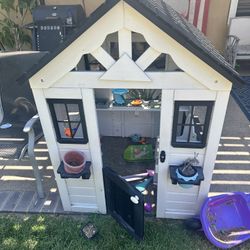 Outdoor Wood Play House 