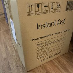 Instant Pot 6qt Pressure Cooker Uk/EU Plugin 