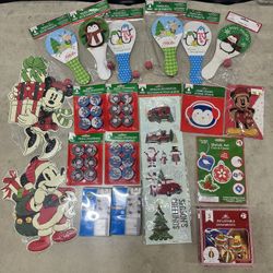 Christmas Kids Activity & Decor Bundle – Mickey, Games, Stickers, Crafts & Holiday Fun