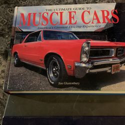 Rare Books- (The Ultimate Guide To Muscle Cars) 
