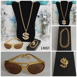 Ladies Jewelry Set With Sunglasses (LNS1)